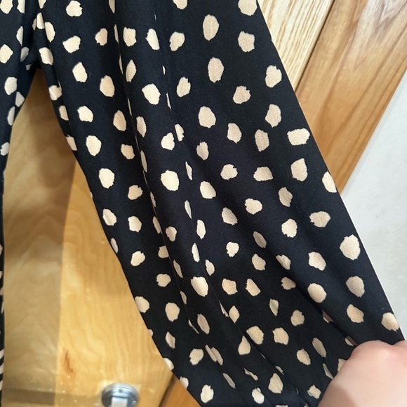 - Black Mini Dress pattern print papaya size 16 new ladies black - Picture 5 of 10